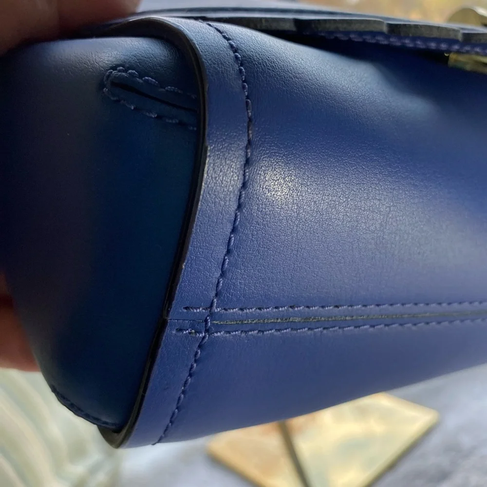 Kate Spade New York Maple Ct Scallop Jazmin Royal Blue Shoulder Bag - Picture 6 of 10